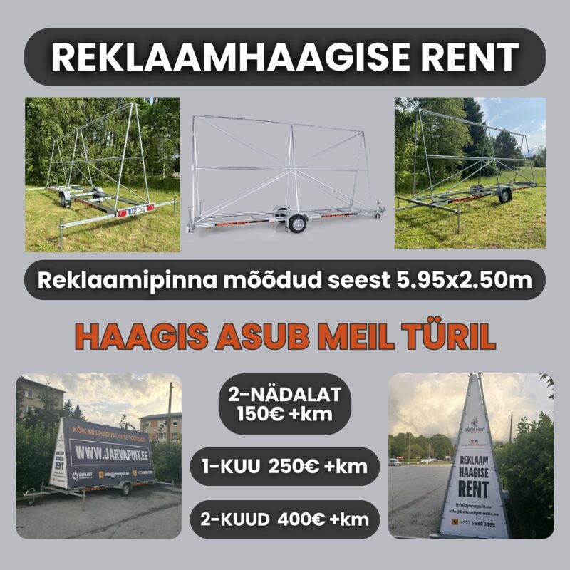 REKLAAMHAAGISE RENT