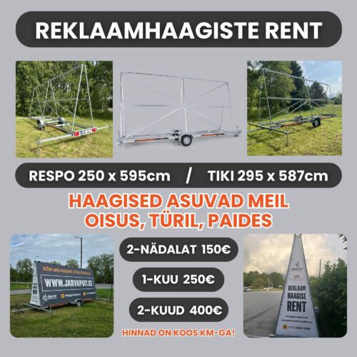 REKLAAMHAAGISE RENT
