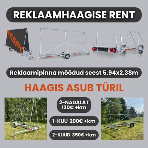 REKLAAMHAAGISE RENT
