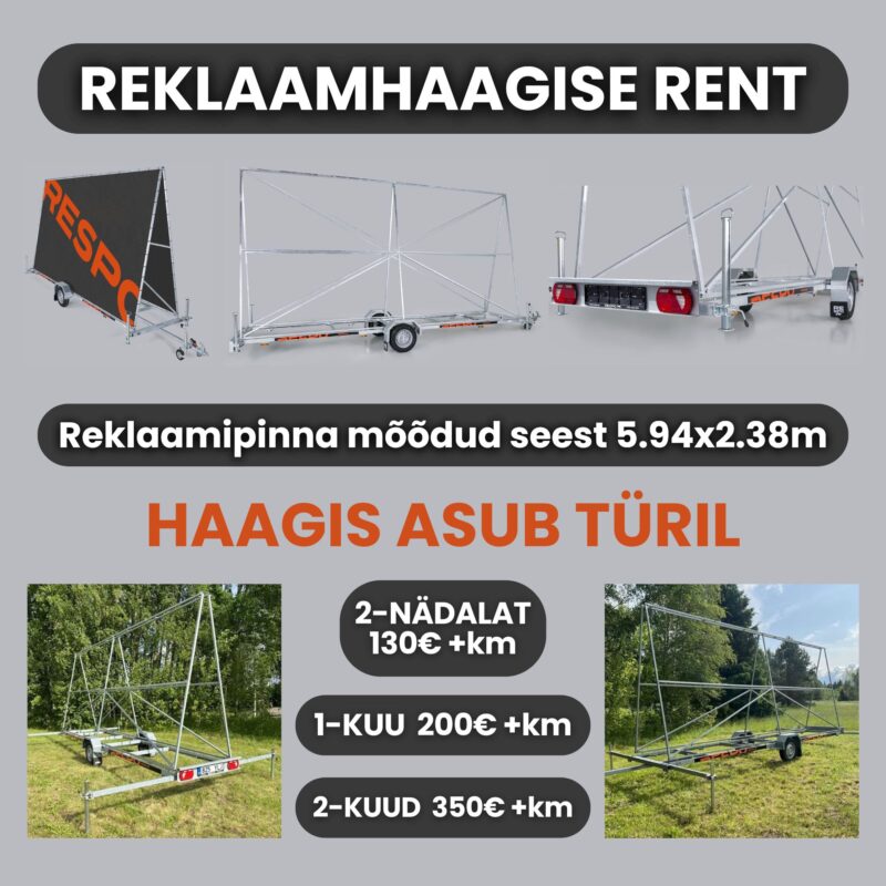 REKLAAMHAAGISE RENT